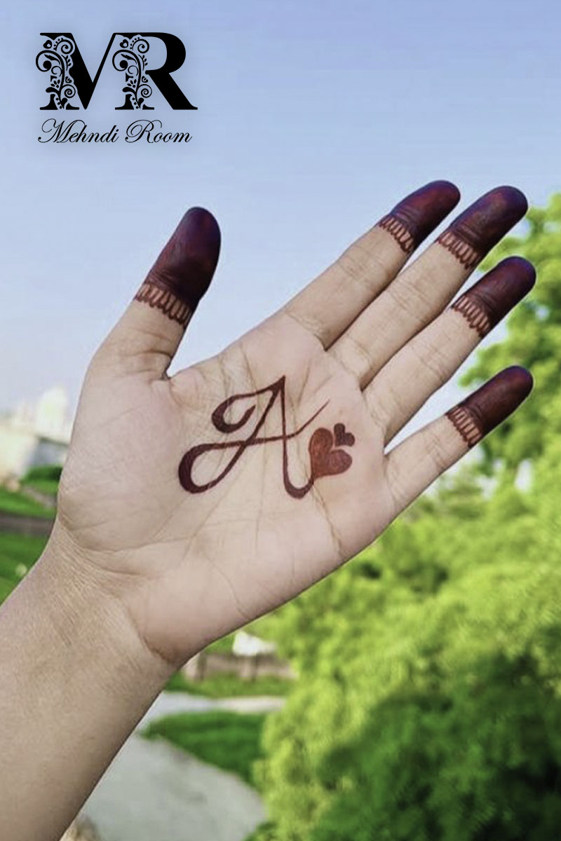 a-name-mehndi-design
