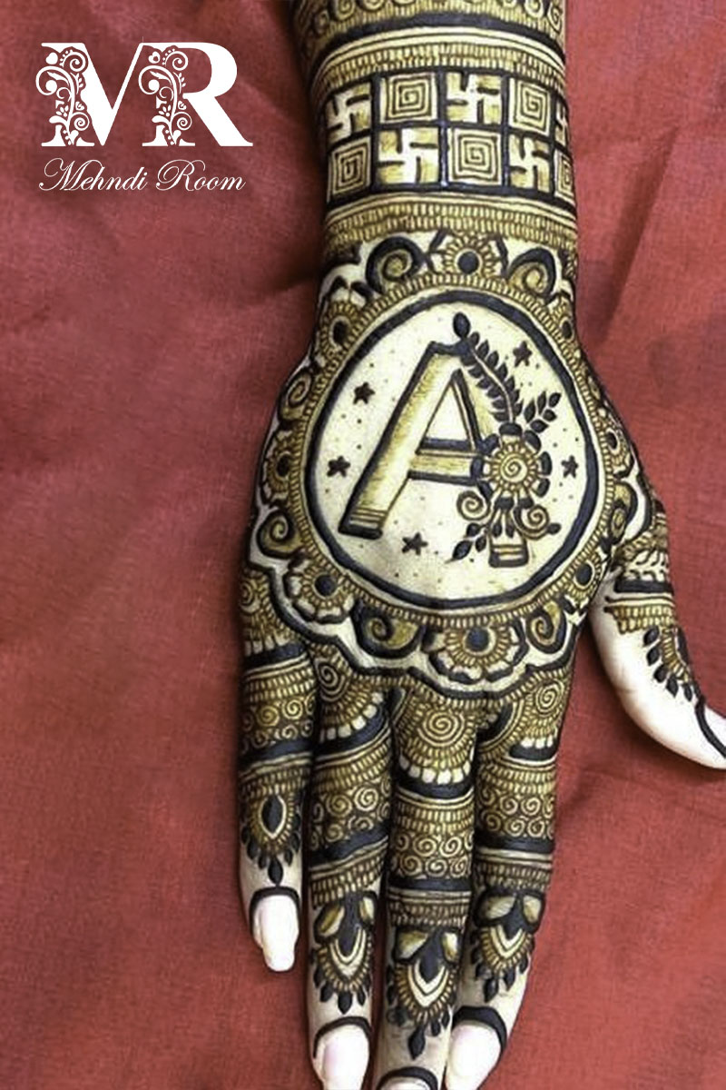 a-name-mehndi-design