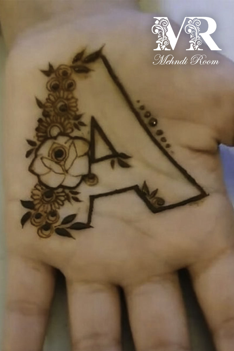a-name-mehndi-design