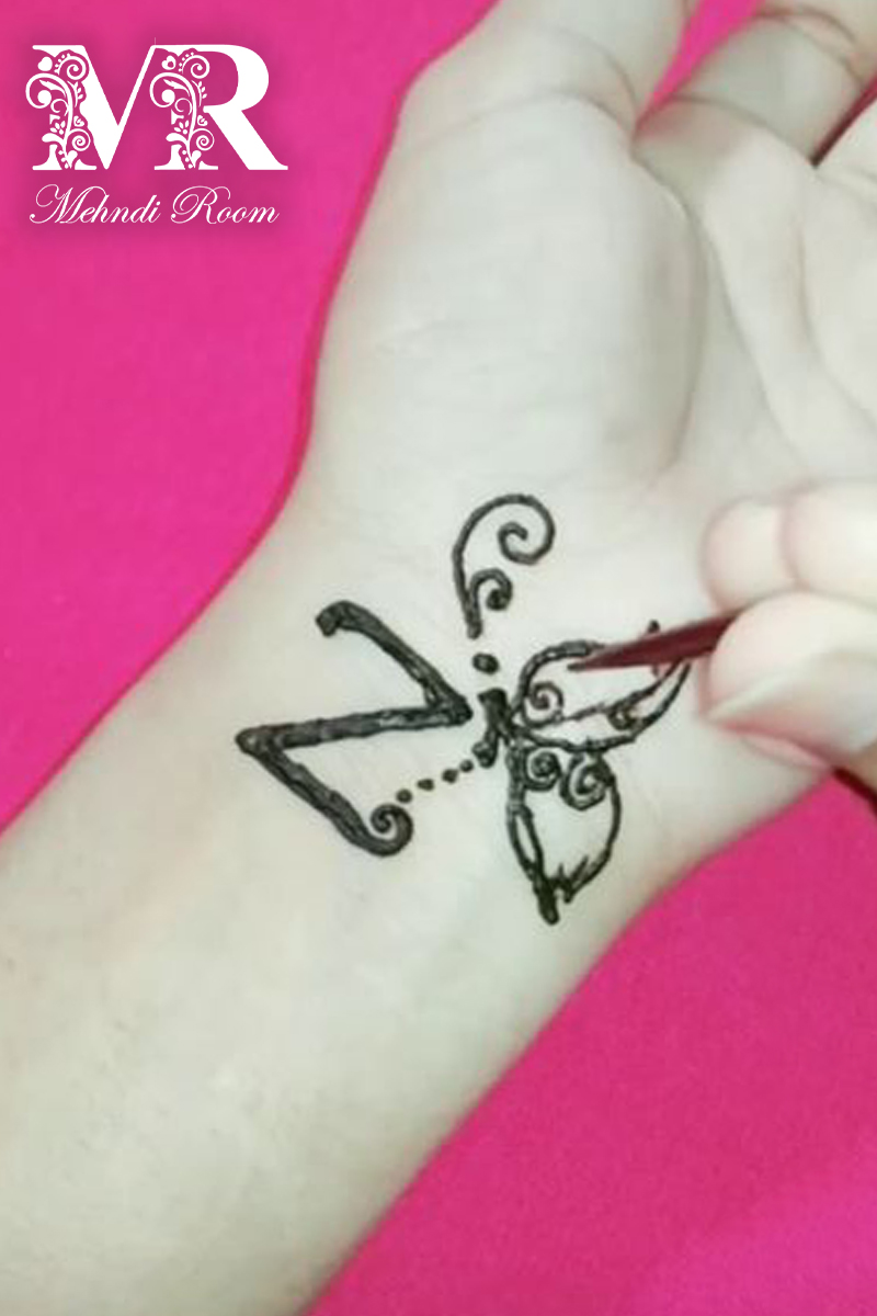 z-name-mehndi-design