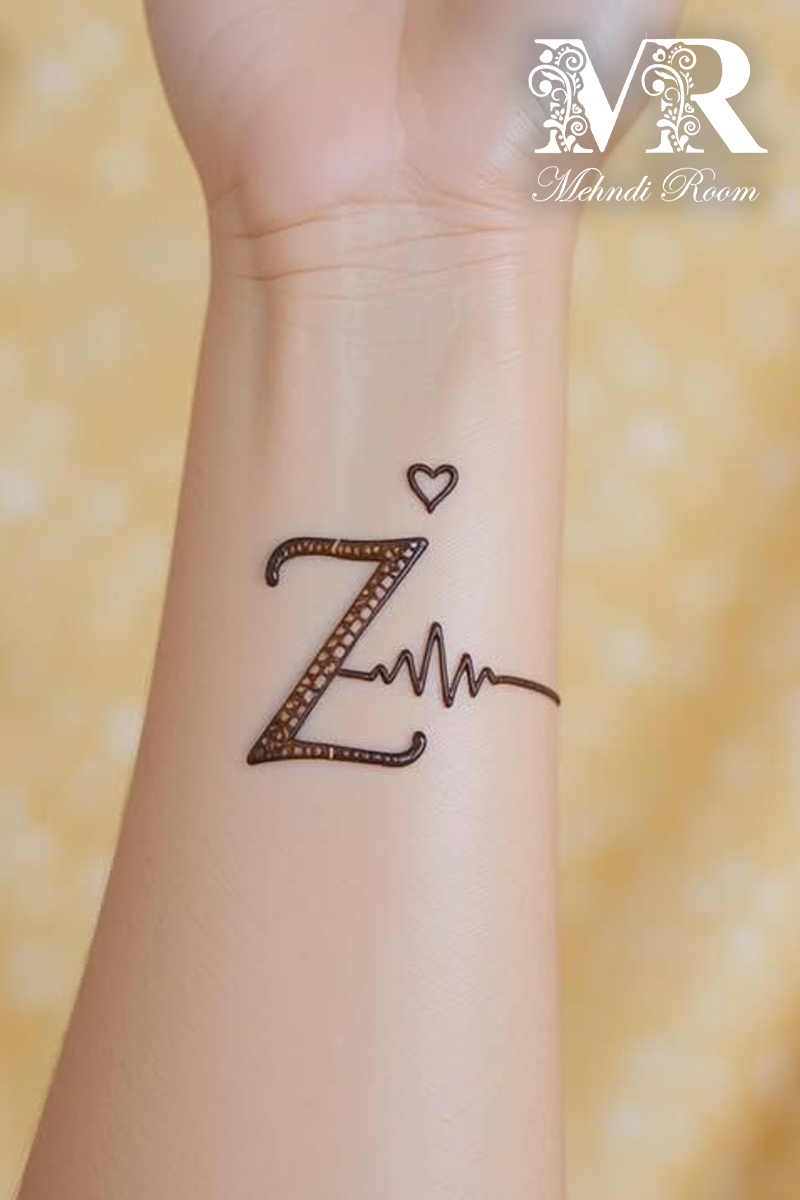 z-name-mehndi-design