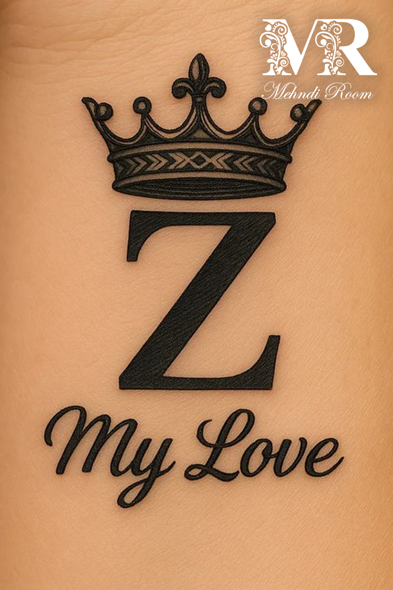 z-name-mehndi-design