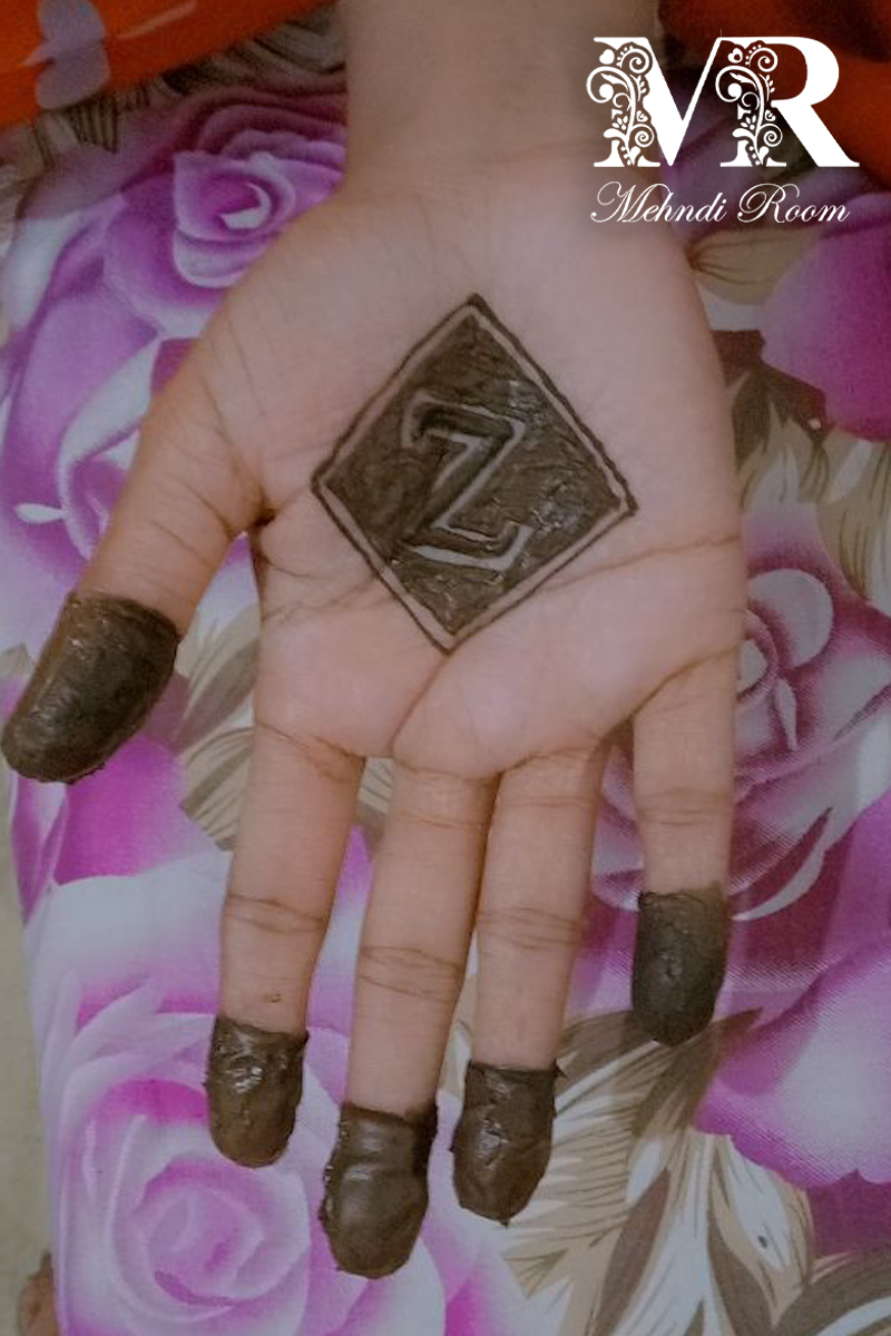 z-name-mehndi-design