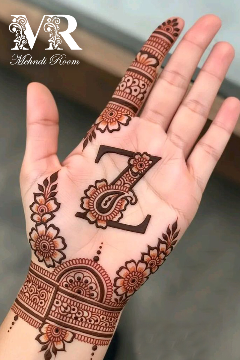 z-name-mehndi-design